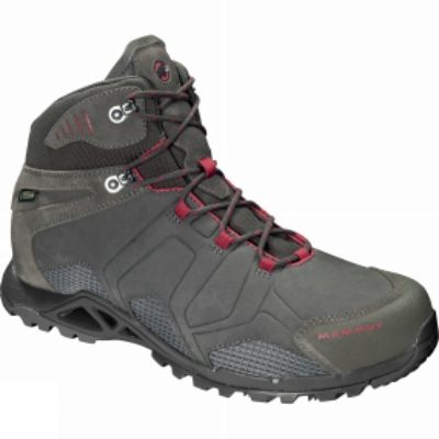 Mammut Mens Comfort Tour Mid GTX Surround Boot Bark/Dark Lava